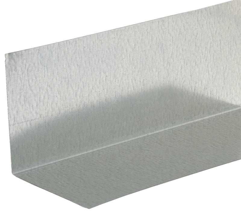 Amerimax AFS40405-U Angle Flashing, 10 ft L, 4 in W, Galvanized