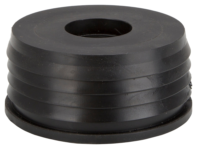 ProSource Hub Donut, 4 x 1-1/2 in, Compression, PVC, Black