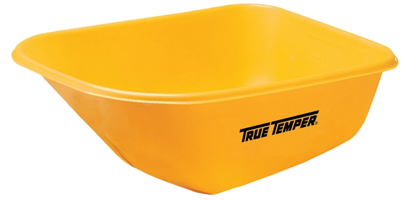 True Temper 009970VB Wheelbarrow Tray, 6 cu-ft, Poly