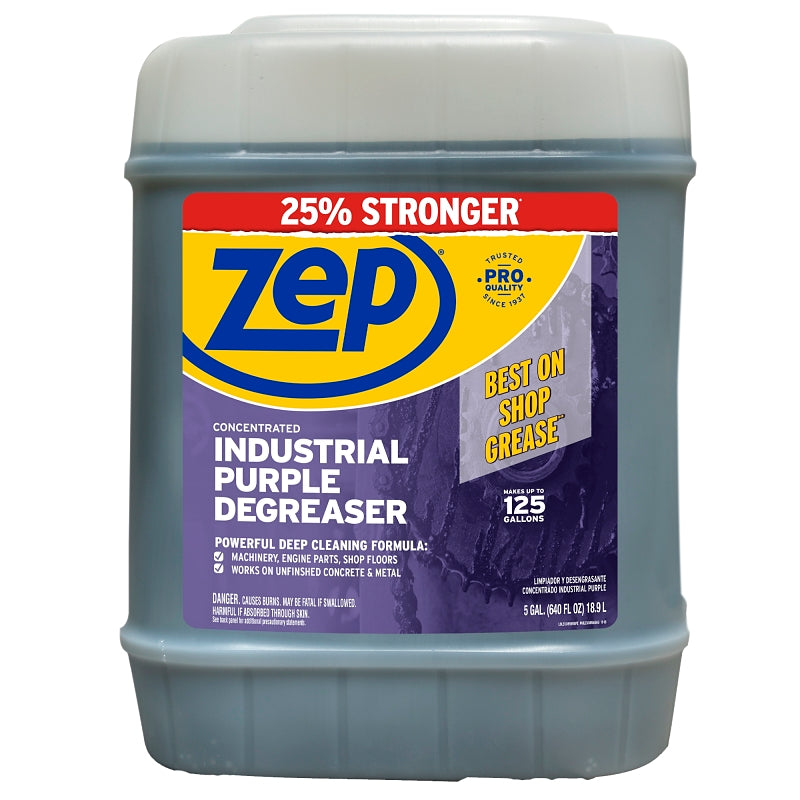 Zep ZU08565G Cleaner and Degreaser, 5 gal Pail, Liquid, Characteristic, Mild