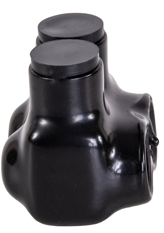 Polaris IT IT-1/0B Insulated Tap Connector, 1/0 to 14 AWG Wire, 2 -Pole, Plastisol Housing Material, Black
