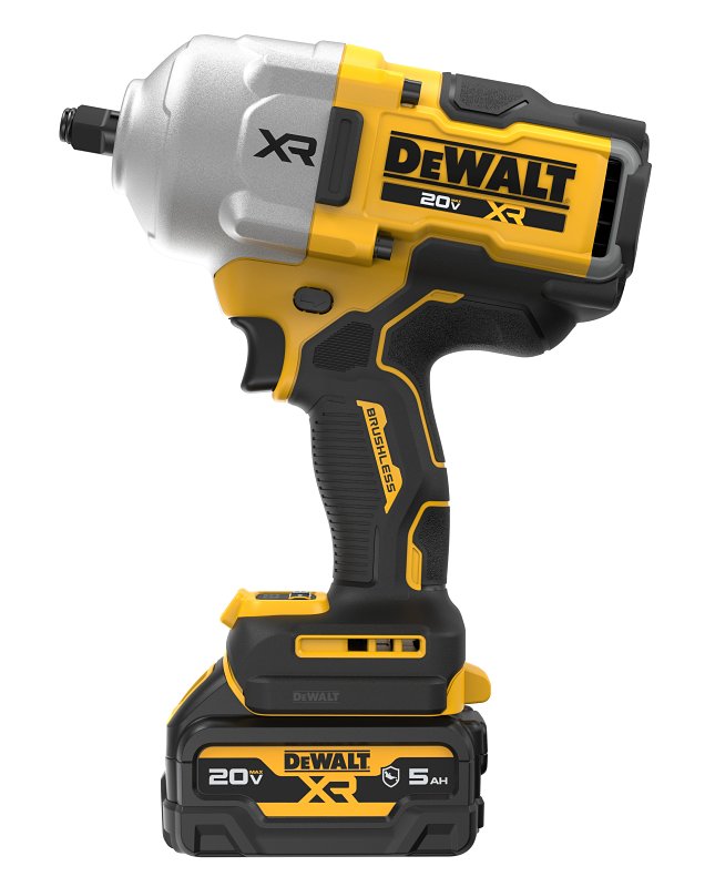 DeWALT 20V MAX XR DCF961GP1 Impact Wrench with Hog Ring Anvil Kit, Battery Included, 20 VDC, 5 Ah, 1/2 in Drive
