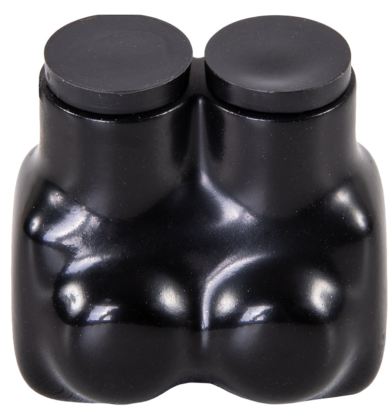 Polaris IT IT-4B Insulated Tap Connector, 4 to 14 AWG Wire, 2 -Pole, Plastisol Housing Material, Black