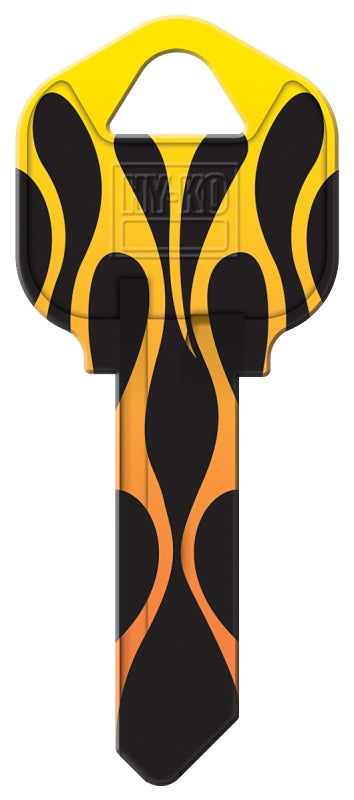 Hy-Ko 16010KW1-18 Key Blank, Brass, Nickel-Plated, For: Kwikset KW1 Keyways