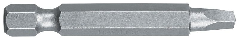 DeWALT DW2212B Power Bit, #2 Drive, Square Recess Drive, 1/4 in Shank, Hex Shank, 2 in L, Tool Steel