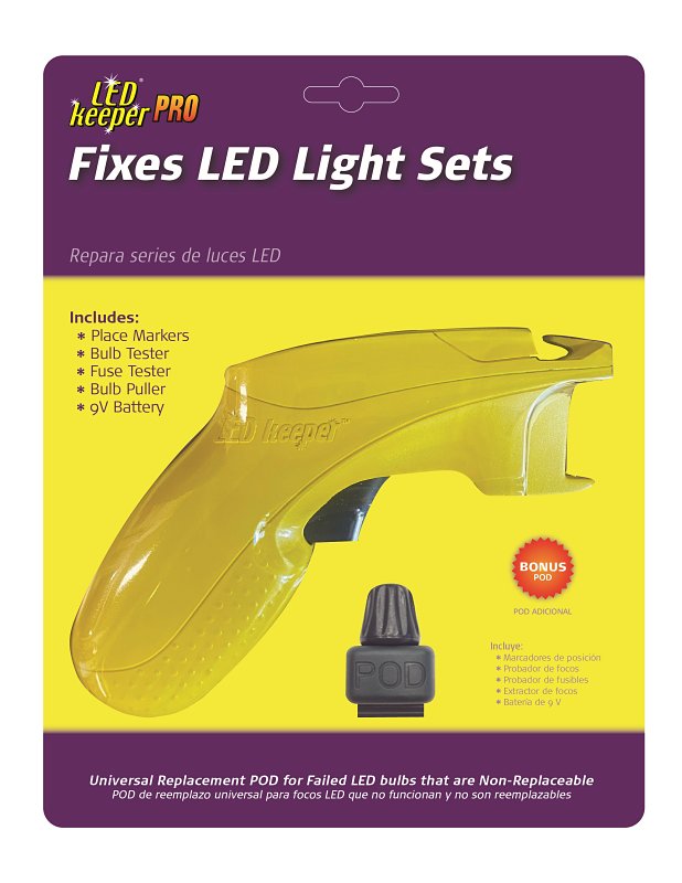 Hometown Holidays 3333-4 LED Keeper Light Set Repair Tool