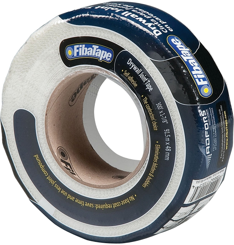 Adfors FDW8660-U Drywall Tape Wrap, 150 ft L, 1-7/8 in W, White