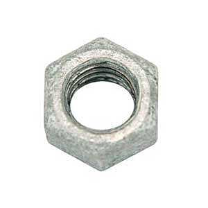 Reliable FHNCHDG38VP Hex Nut, Coarse Thread, 3/8-16 Thread, Steel, A Grade