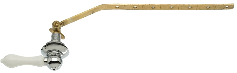 Danco 89448A Wallplate Toilet Handle, Brass, For: Angled, Front or Side-Mount Toilet Tank