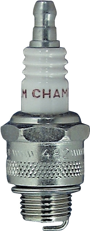 Champion J19LM Spark Plug, 0.027 to 0.033 in Fill Gap, 0.551 in Thread, 0.813 in Hex, Copper, For: 4-Cycle Engines