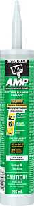 DAP AMP 7079870765 Gutter and Flashing Sealant, Crystal Clear, Paste, 266 mL