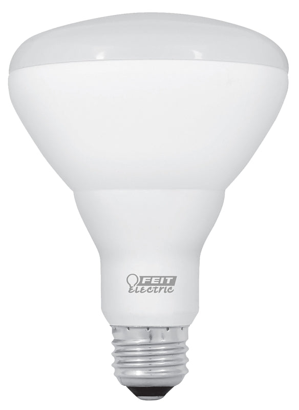 Feit Electric BR30DM/927CA/6 LED Bulb, Flood/Spotlight, BR30 Lamp, 65 W Equivalent, E26 Lamp Base, Dimmable, White