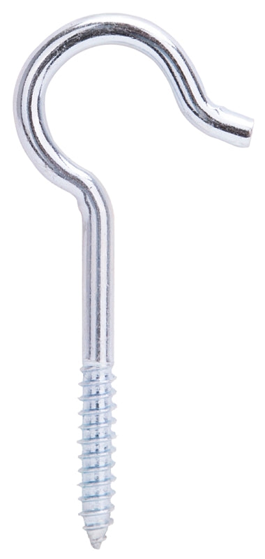 ProSource LR311 Ceiling Hook, 100 lb Working Load, Steel, Silver, Zinc