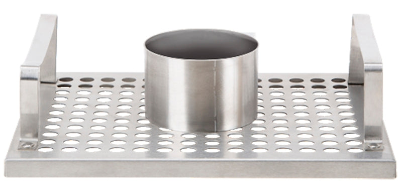 Omaha BBQ-22760 Chicken Roaster, 8-3/4 in L, Stainless Steel, Stainless Steel, Build-in Handle