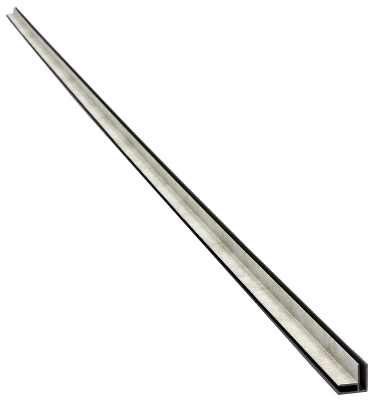 Palisade 18906 Inside Corner Trim, 94 in L, 0.93 in W, Vinyl, Wind Gust, Adhesive Installation