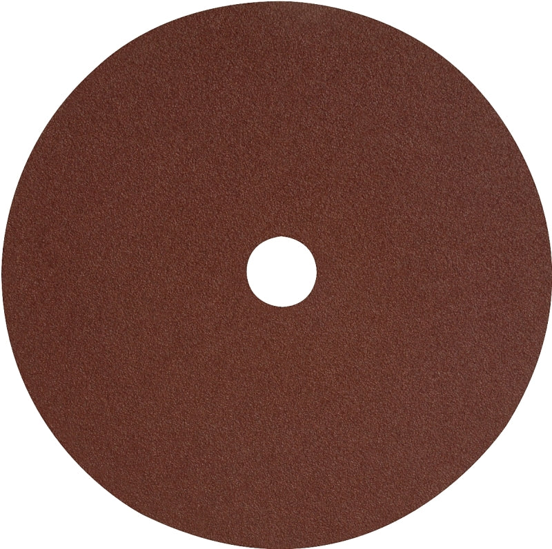 DeWALT DARB1G0325 Fiber Disc, 4-1/2 in Dia, 7/8 in Arbor, Coated, 36 Grit, Extra Coarse, Aluminum Oxide Abrasive