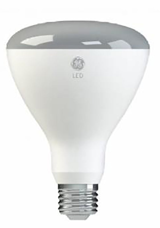 GE 40918 LED Bulb, Flood/Spotlight, BR30 Lamp, 65 W Equivalent, E26 Lamp Base, Dimmable, Soft White Light