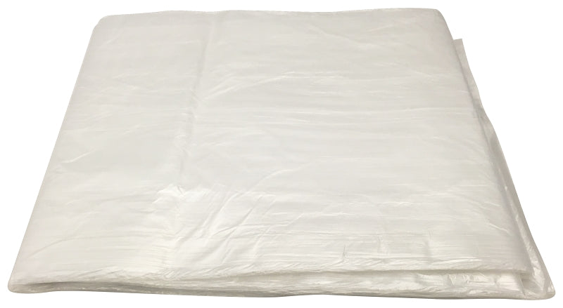 Thermwell Products P300 Drop Cloth, 12 ft L, 9 ft W, Plastic, Clear