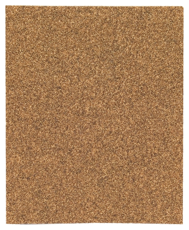 Norton Adalox 07660700156 Sanding Sheet, 11 in L, 9 in W, Very Fine, 220 Grit, Aluminum Oxide Abrasive, Paper Backing