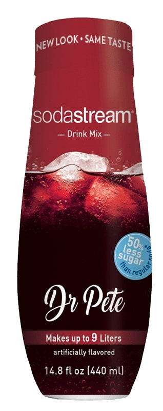 Sodastream 1424222011 Sparkling Drink Mix, Soda, Dr Pete Flavor, 440 mL Bottle