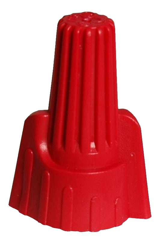 Hubbell HWCW2C6 Wire Connector, 18 to 8 AWG Wire, Thermoplastic Housing Material, Red