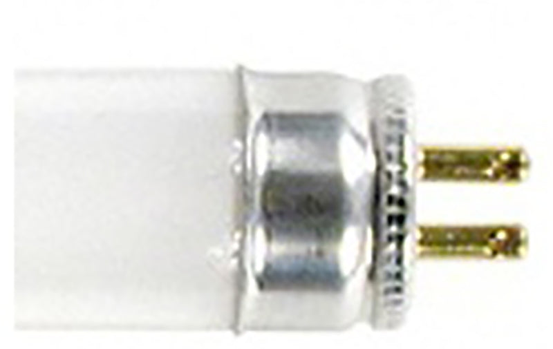 GE 49333 Light Bulb, 13 W, T5 Lamp, G5 Miniature Bi-Pin Lamp Base, 850 Lumens, 4100 K Color Temp