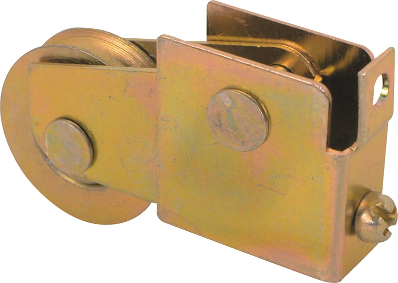 Prime-Line D 1509 Roller Assembly, 1-1/4 in Dia Roller, 5/16 in W Roller, Steel, 1-Roller