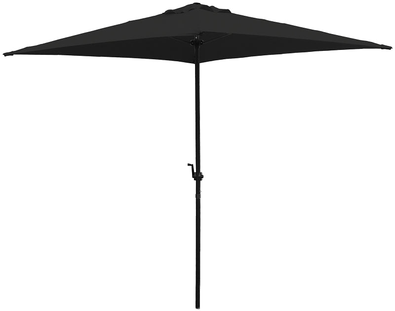 Seasonal Trends UMQ65BKOBD-06 Umbrella, 2.37m/93.3 in H, 6.5 ft W Canopy, 6.5 ft L Canopy, Square Canopy