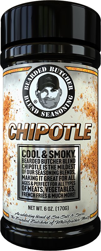 Bearded Butcher Chipotle-6OZ Seasoning, Chipotle Blend, 6 oz