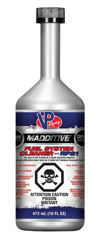 VP Racing Fuels 28051 Fuel System Cleaner, 1 qt Bottle, Liquid, Hydrocarbon
