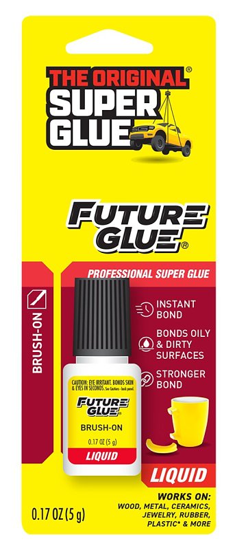 Superglue Corp 00615 TV1 Super Glue, Liquid, Characteristic, Clear, 2 g, Tube