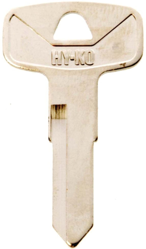 Hy-Ko 11010YH38 Automotive Key Blank, Brass, Nickel, For: Yamaha Motorcycle Locks
