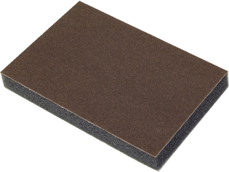 Norton 01110 Sanding Sponge, 4 in L, 3 in W, 60 Grit, Coarse
