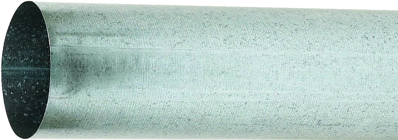 Amerimax DSPRP284 Downspout, 4 in L, Steel, Galvanized