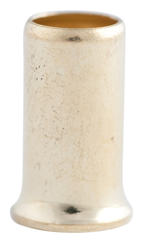 GB 10-411C Crimp Connector, 8 to 14 AWG Wire, Steel Contact, Silver