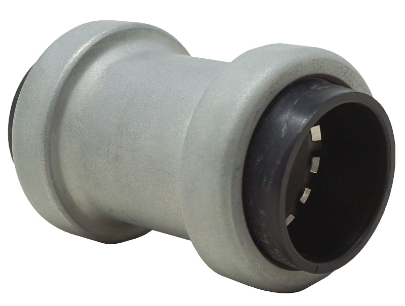 Southwire SIMPush 65070301 Conduit Coupling, 1/2 in Push-In, 1.1 in OD, Metal