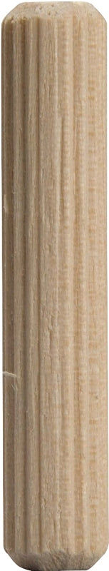 Waddell 876F DP-10 Dowel Pin, 3/8 in Dia, 2 in L, Hardwood