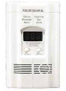 Kidde 900-0113-05 Carbon Monoxide Alarm, 10 ft, +/-30 % Accuracy, 4 to 15 min Response, Digital Display, 85 dB