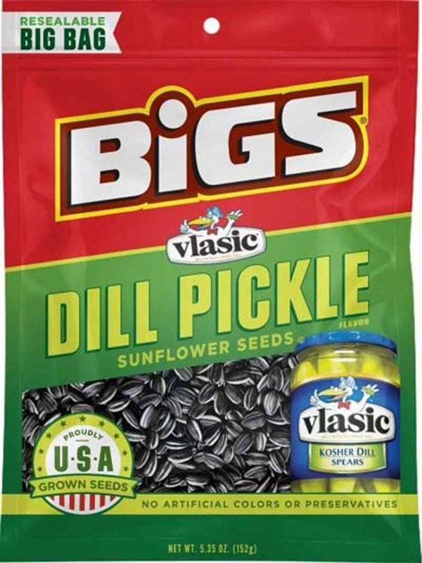 Bigs 55002 Sunflower Seed, Dill Pickle, 5.35 oz