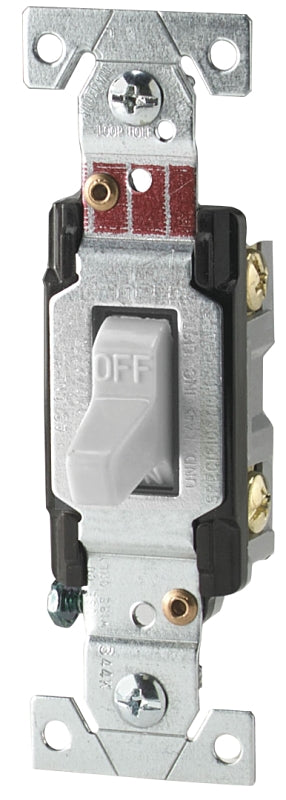 CS120W 20A TOGGLE SWITCH WHT