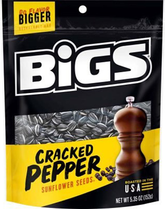 Bigs 55035 Sunflower Seed, Black Pepper, 5.35 oz