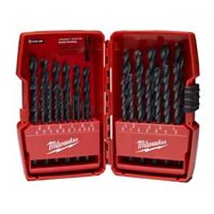 Milwaukee 48-89-2802 Drill Bit Set, 29-Piece, Steel, Black Oxide