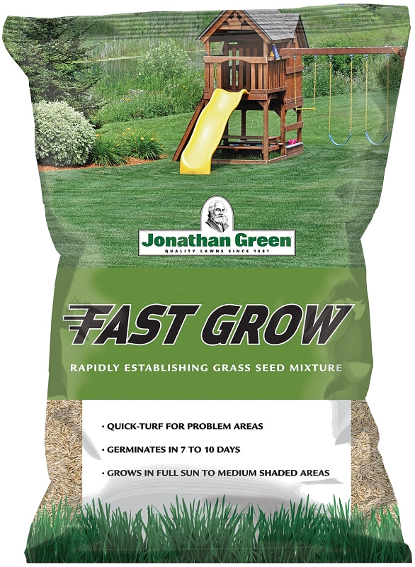 Jonathan Green 10810 Grass Seed, Fast Grow, 25 lb Bag