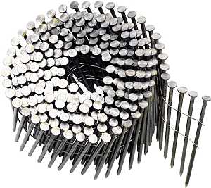 Bostitch C8P120D Framing Nail, 2-1/2 in L, Steel, Smooth Shank