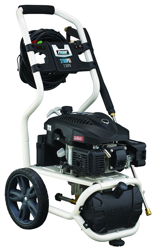 Pulsar PWG2800VE Pressure Washer, Gas, 6.5 hp, OHV Engine, 173 cc Engine Displacement, Axial Cam Pump, 2.3 gpm, Black