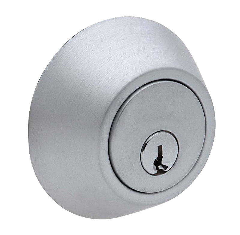Taymor 35-V216SS Deadbolt, Different Key, Metal, Satin Stainless Steel, 2-3/8, 2-3/4 in Backset