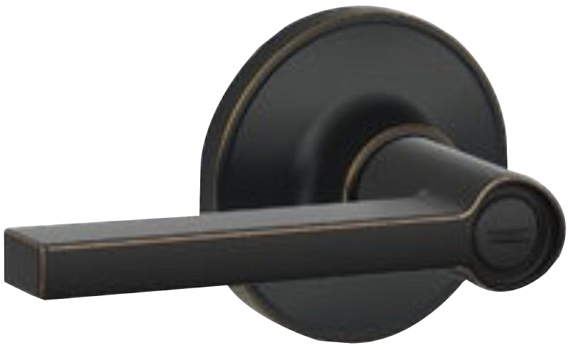 Dexter J Series J10V SOL 716 Passage Lever, Mechanical Lock, Aged Bronze, Lever Handle, Metal, Residential