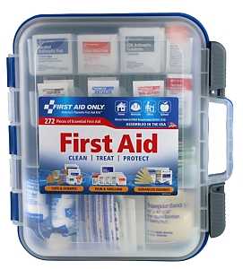 First Aid Only 91300 First Aid Kit, 272-Piece, Multi-Color