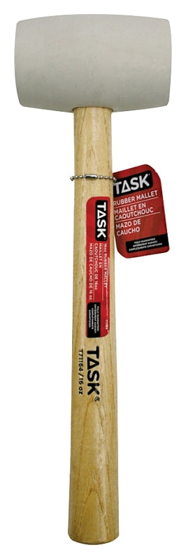 T71164 16OZ WHITE HEAD RUBBER
