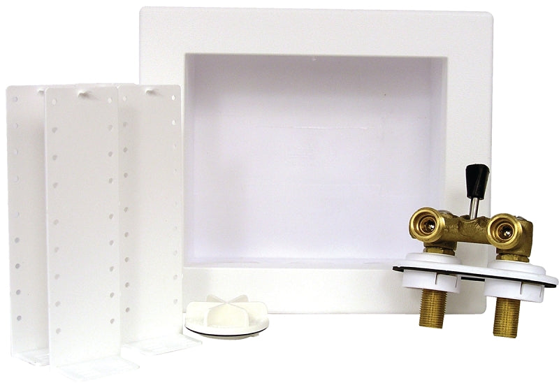 Oatey Quadtro 38568/38822 Washing Machine Outlet Box, Polystyrene